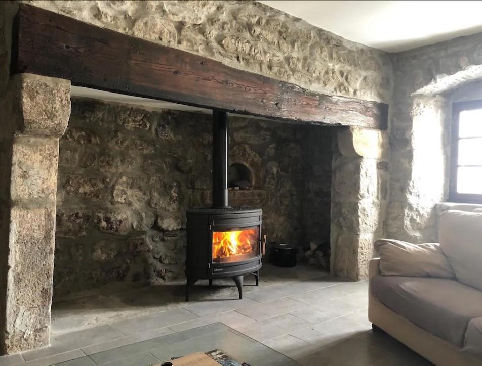 Maison En Ardeche Usclades-et-Rieutord Esterno foto